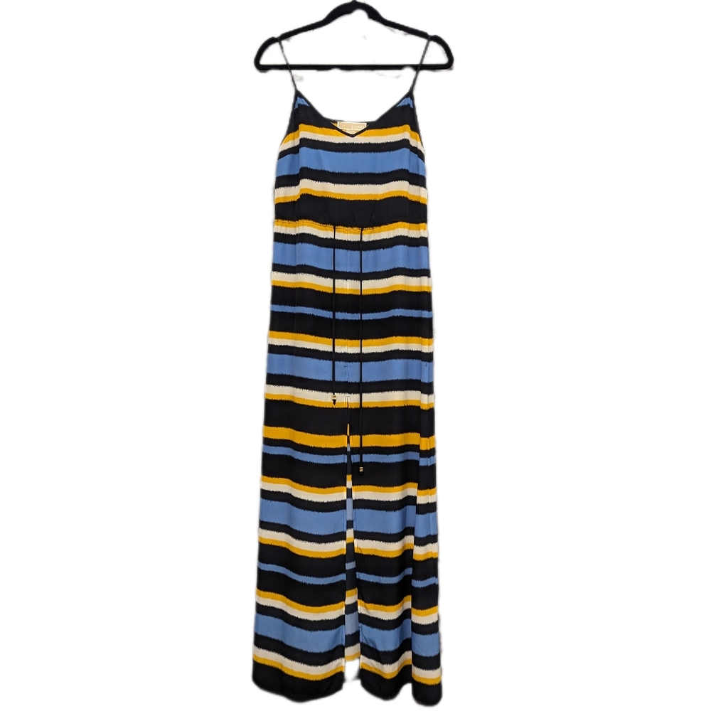 Michael Kors Sleeveless Maxi Dress Striped XS Pre-owned